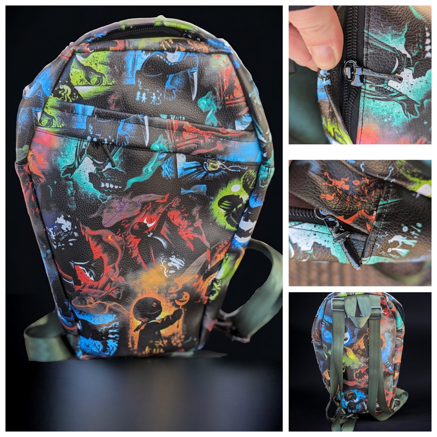 Silhouettes Coffin Backpack