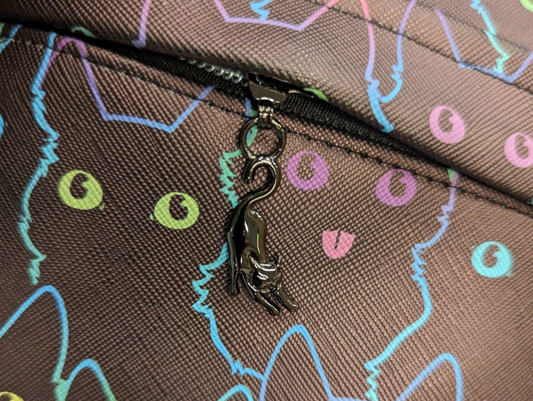 Cat Eyes Coffin Backpack