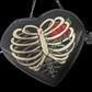 Ribcage Heart Crossbody Bag