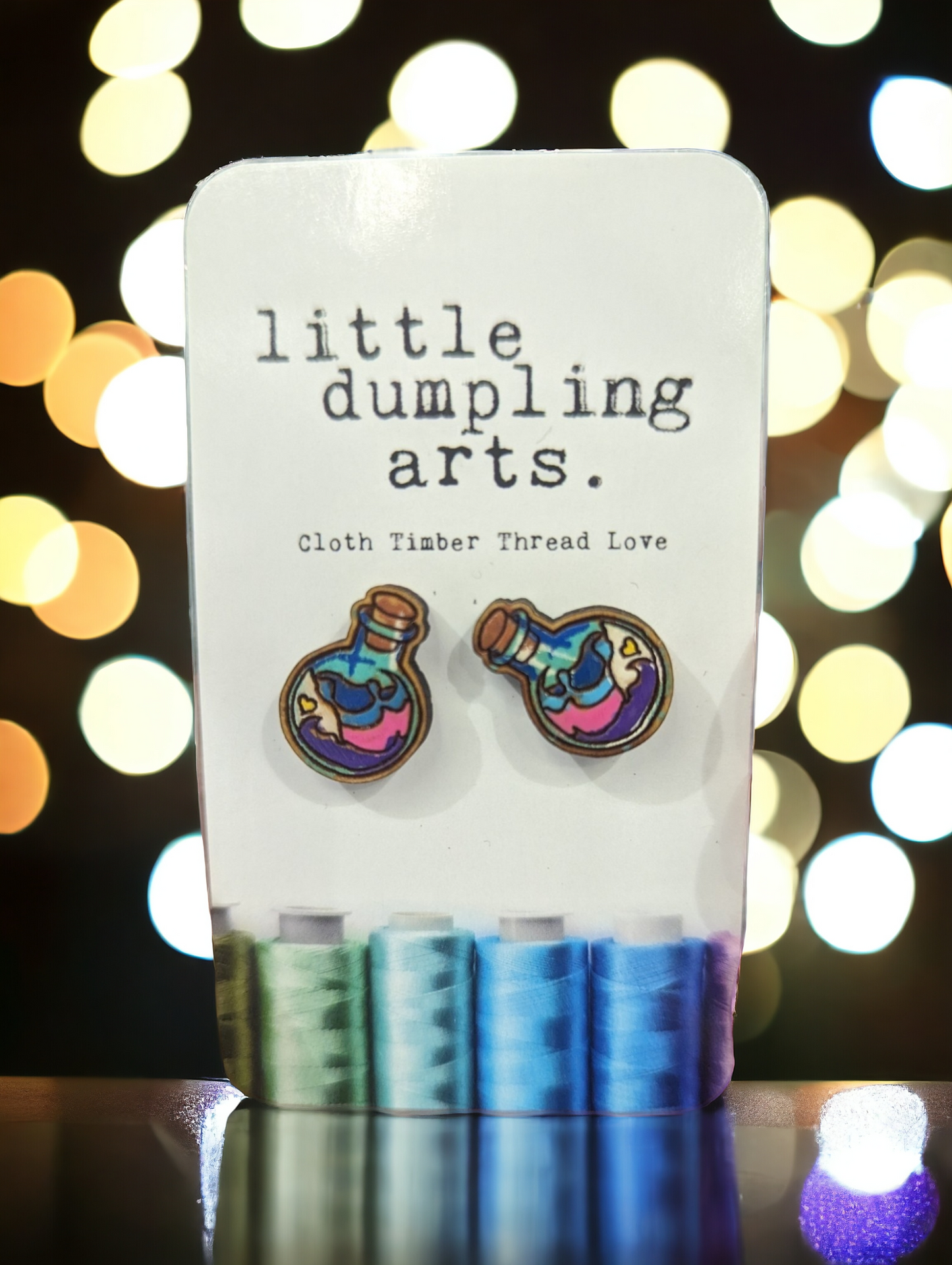 Potion Pride Bottle Earrings