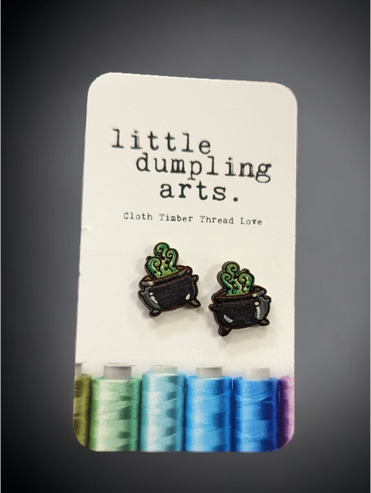 Poison Cauldron Earrings