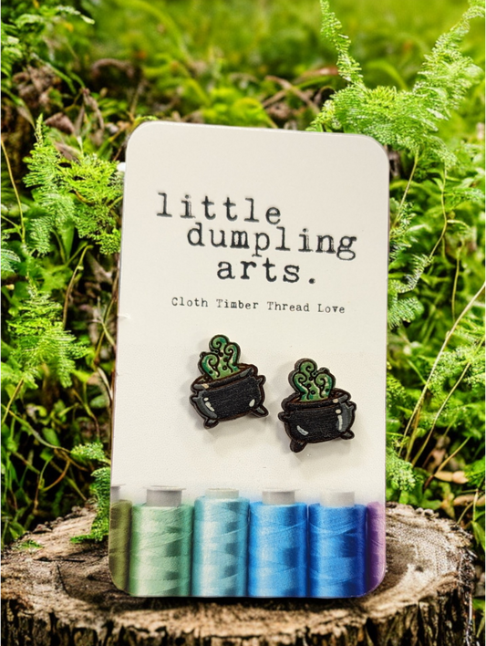Poison Cauldron Earrings