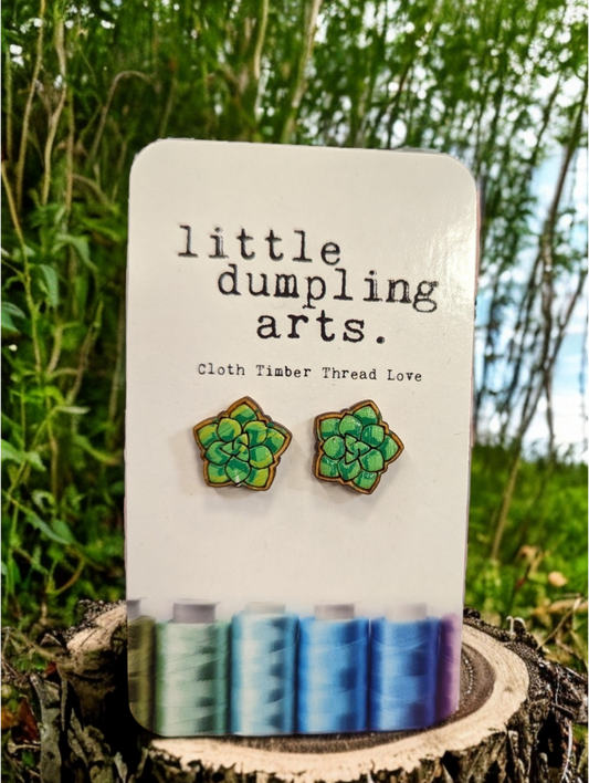 Succulents Earrings