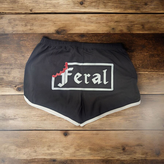 feral booty shorts