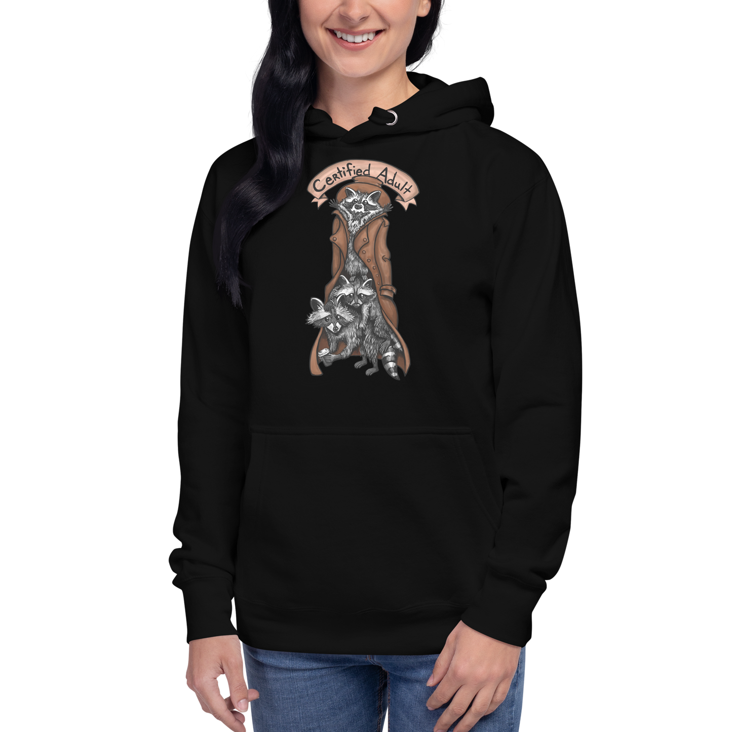 Certified adult hoodie