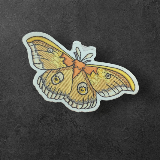 faux embroidered stickers