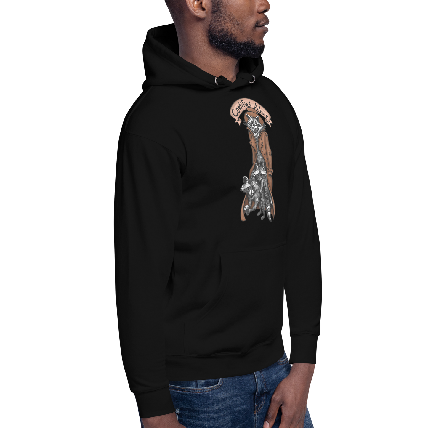 Certified adult hoodie