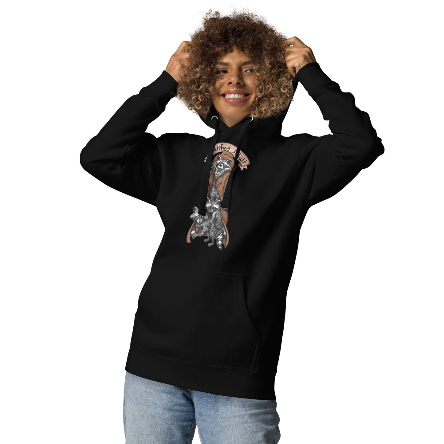 Certified adult hoodie