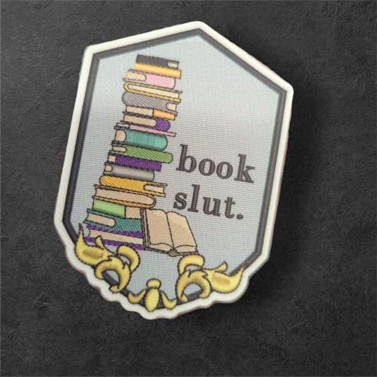 book slut sticker