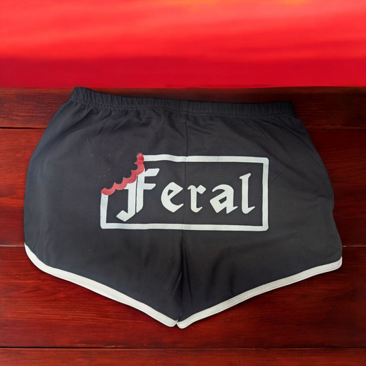 feral booty shorts