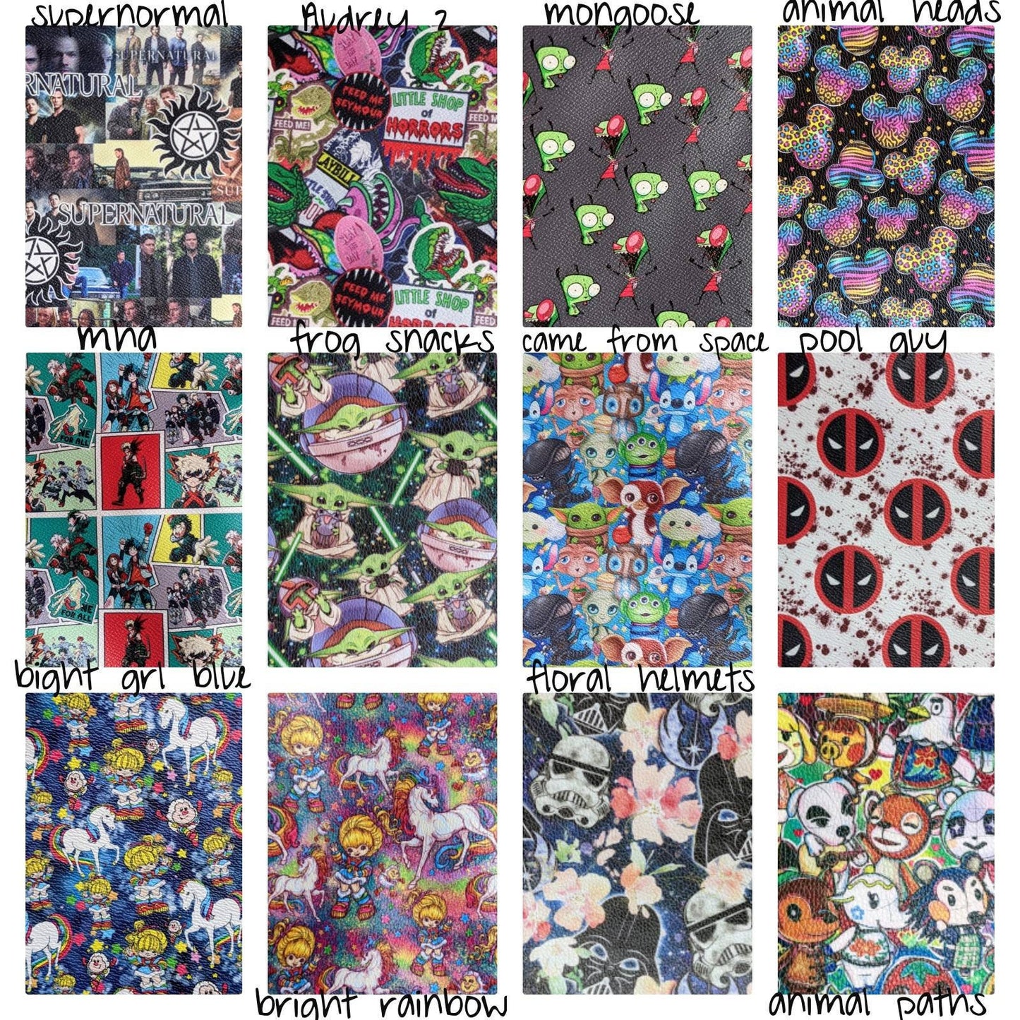 ID Badge size Cartoon/Anime addition ID card protector luggage tag Space for valuebles Attach to purse, bag, tape real beltloops key chain