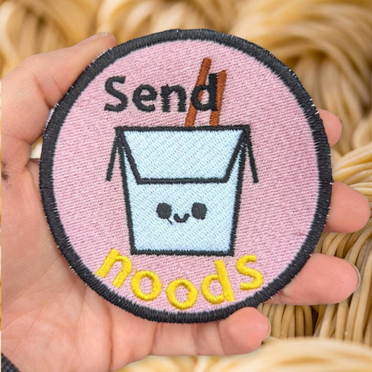 Send noods patch/3"patch/ funny patch