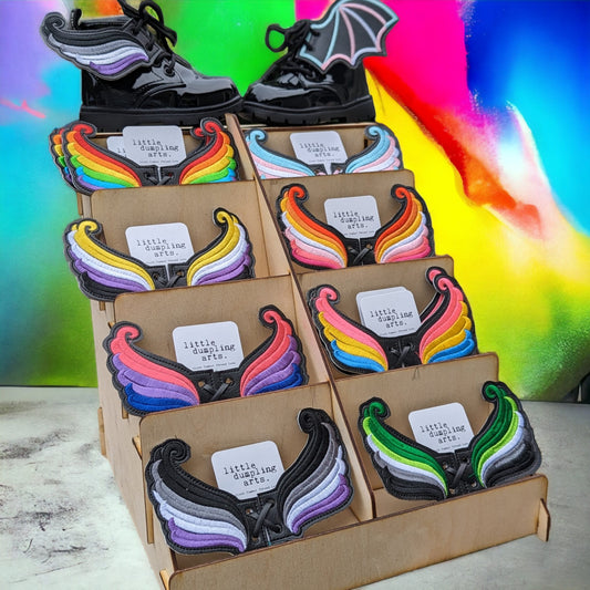 Pride flag show wings bat wings, all flags available