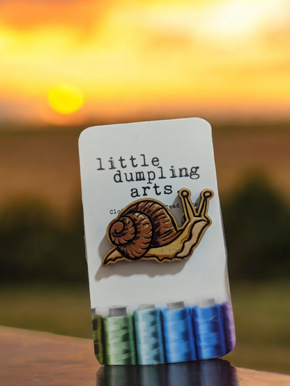 Snail Pin