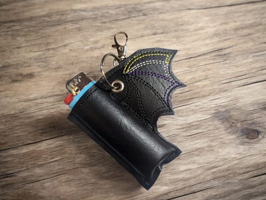 Pride Bat Wing Lighter Holder