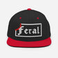 feral snap back hat