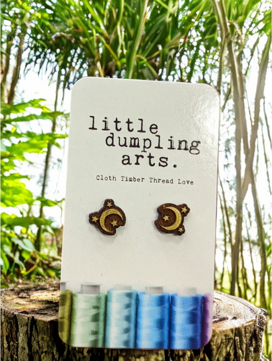 Moons and Stars Earrings