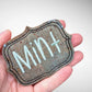 Cork Herb garden markers Embroideredplant identification markers. Indoor house plants markers. Spring mothers day Easter