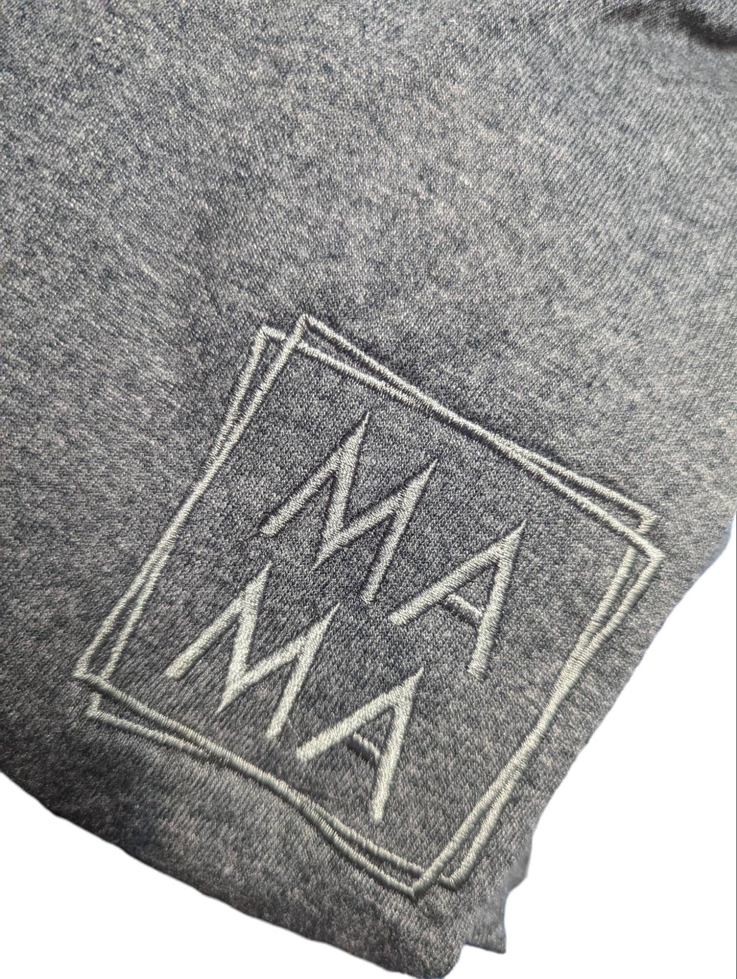 Minimalist mama embroidered T shirt. 100% cotton, mother's day gift