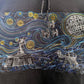 Embroidered starry night inspired fandom hoodies