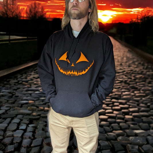 Embroiderd jack o lantern hoodies